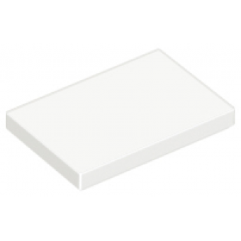 Tegel 2x3 White